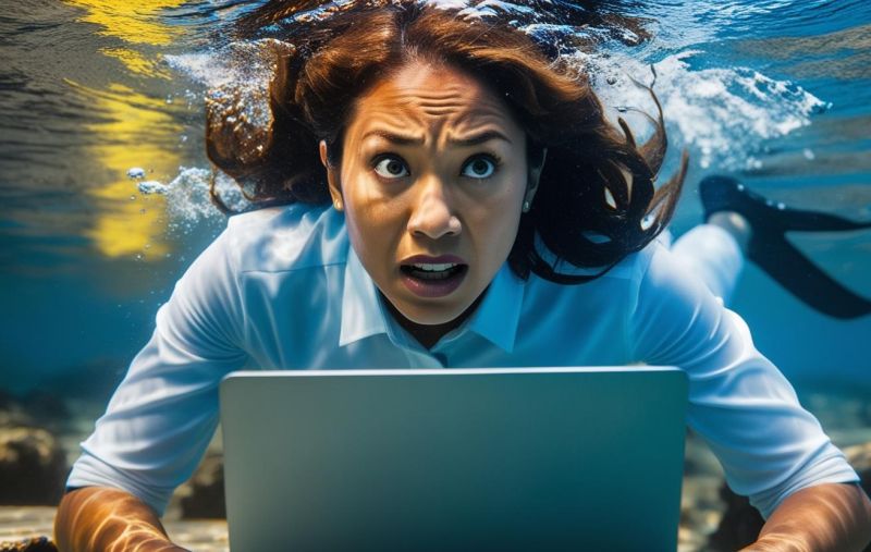 Là, je suis sous l’eau mais après, j’aurai plus de temps pour me poser et réfléchir à la suite.