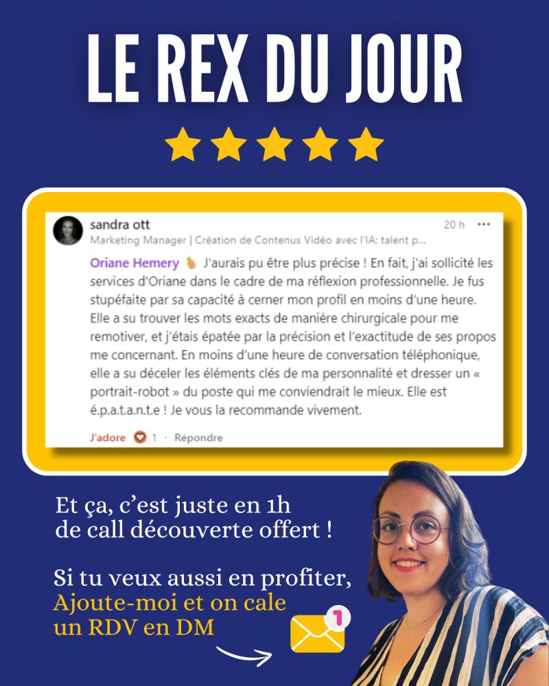 Le retour client spontané qui fait plaiz 💛