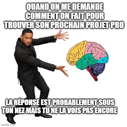 Tu dis que tu ne sais pas quoi faire d&rsquo;autre.