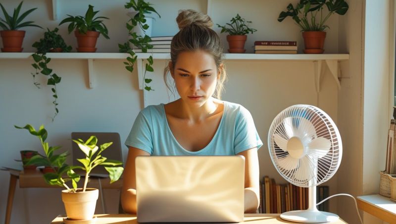 En TT dans un appart minuscule et bouillant à Paris…