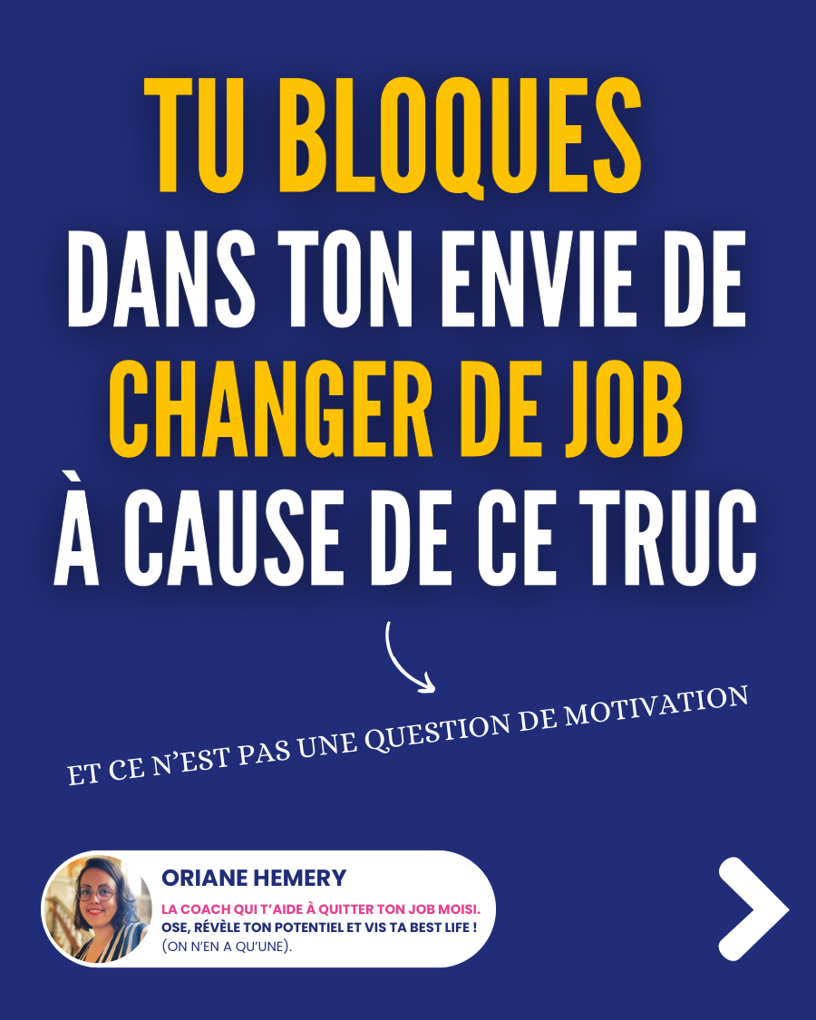 Tu n’es pas démotivé·e.