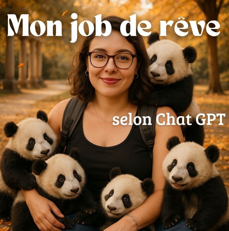 Je ne serai sans doute jamais nounou pour pandas 😭